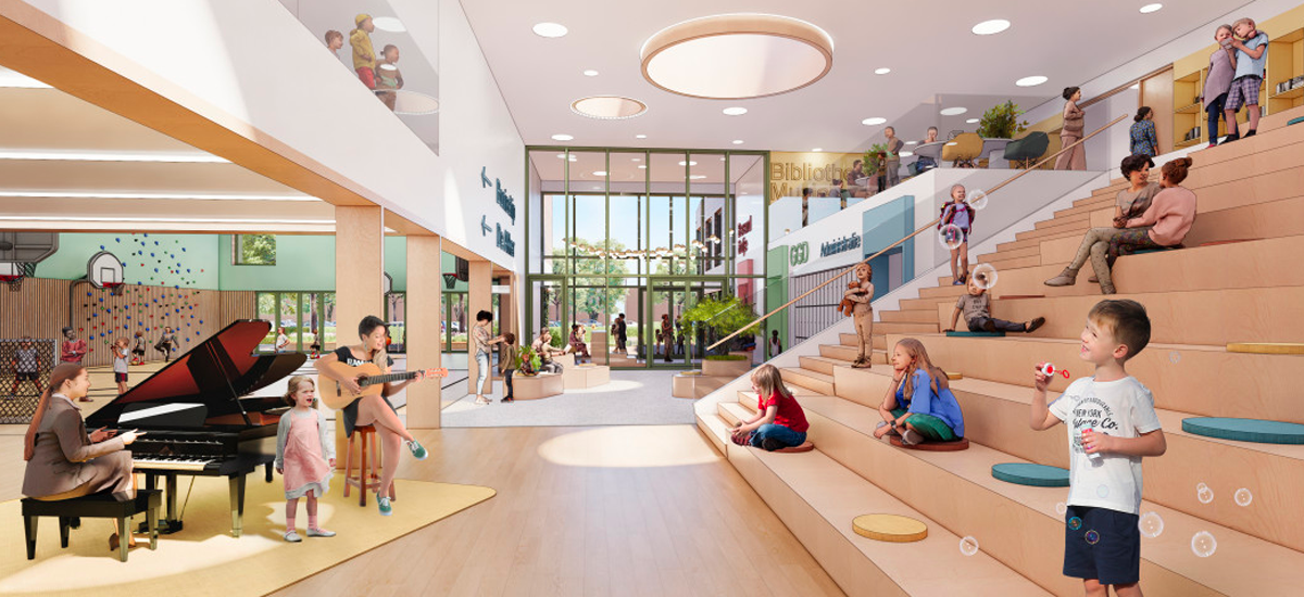 Ondersteuning bij ontwerp Kindcentrum Spanbroek